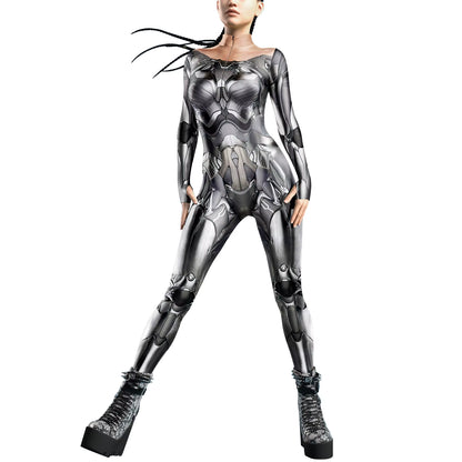 Kvinders Jumpsuit Futuristisk Punk Robot Stil 13