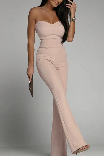 Kvinders Jumpsuit Høj Talje Moderne Design 1
