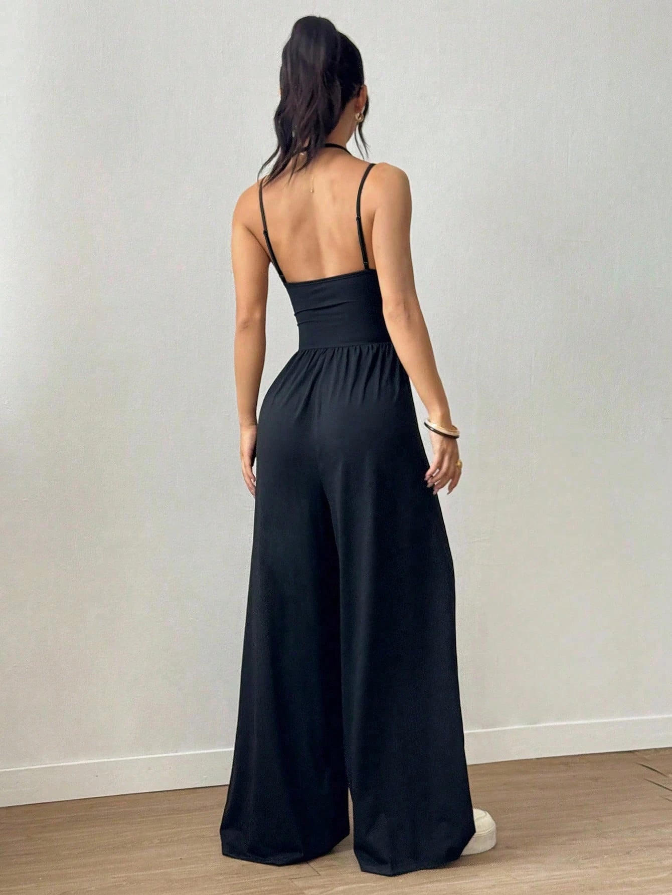 Kvinders Jumpsuit Løs Casual Stil 1