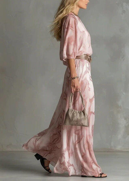 Kvinders Jumpsuit One Shoulder Asymmetrisk Print 1