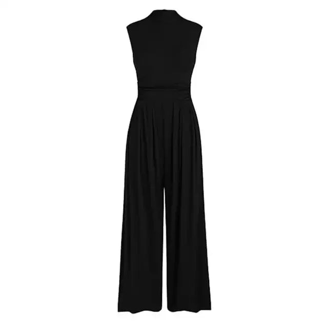 Kvinders Jumpsuit Skræddersyet Med Bredde Bukseben 8