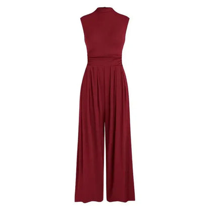 Kvinders Jumpsuit Skræddersyet Med Bredde Bukseben 9