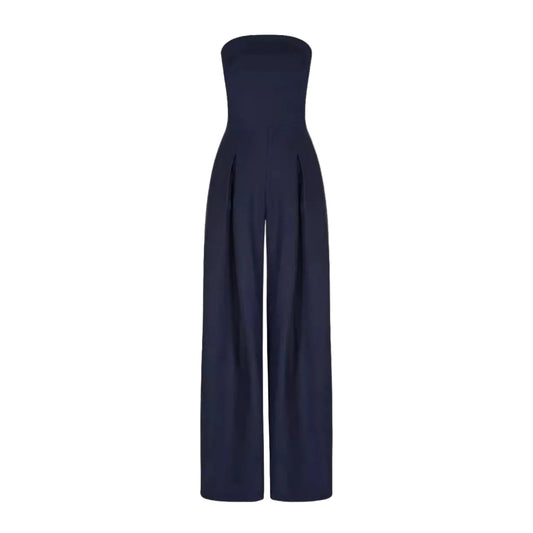 Kvinders Jumpsuit Strapless Flowy Design 0