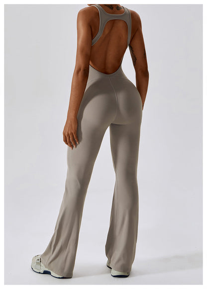 Kvinders Jumpsuit V-Hals Tætsiddende Nylon 5