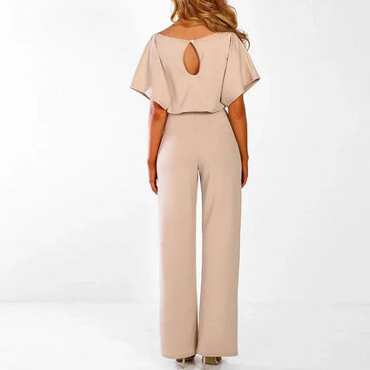 Kvinders Jumpsuit med Bælte Chic Stil 1