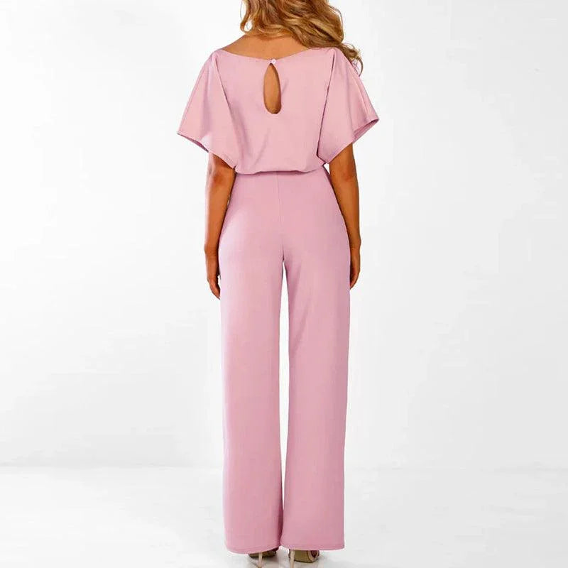 Kvinders Jumpsuit med Bælte Chic Stil 7