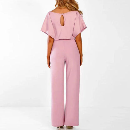 Kvinders Jumpsuit med Bælte Chic Stil 7