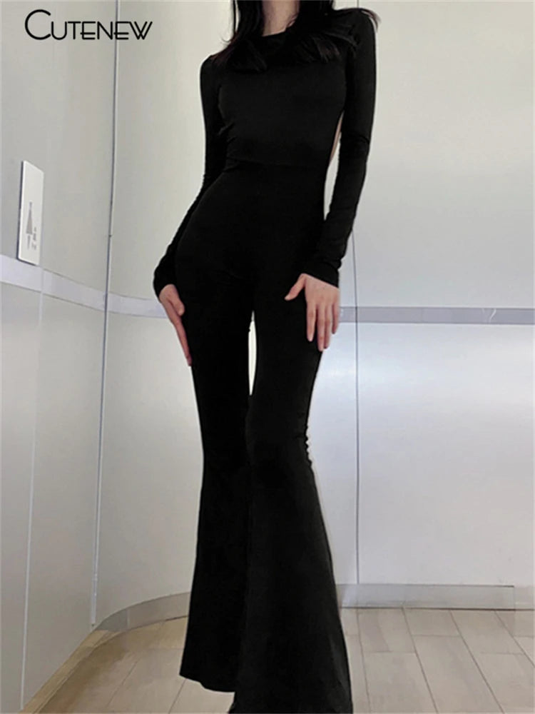 Kvinders Jumpsuit med Brede Ben 4
