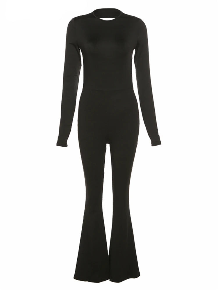 Kvinders Jumpsuit med Brede Ben 5