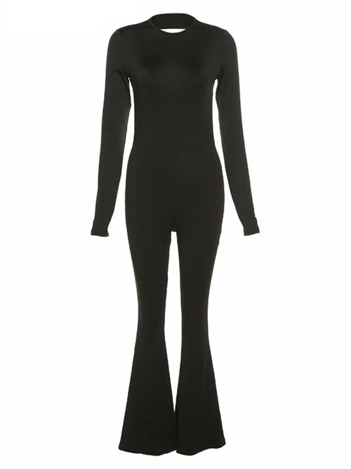 Kvinders Jumpsuit med Brede Ben 5