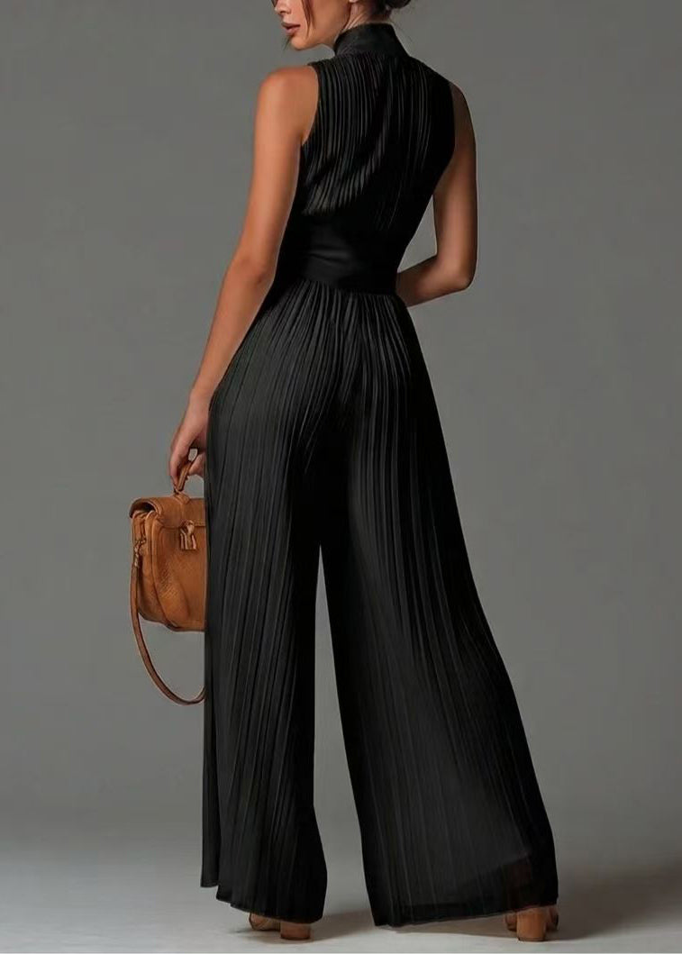 Kvinders Jumpsuit med Print og Lynlås 2