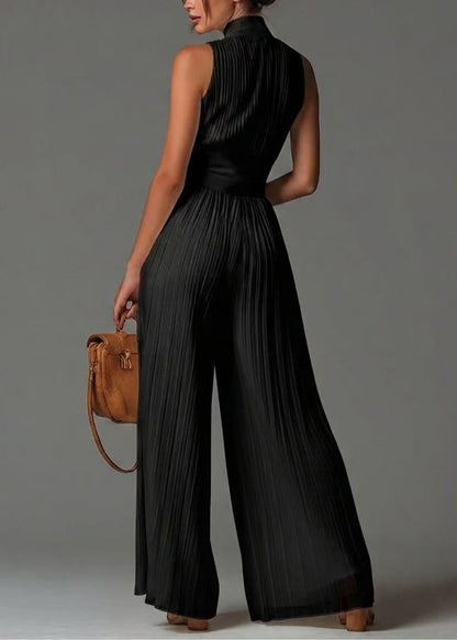 Kvinders Jumpsuit med Print og Lynlås 2