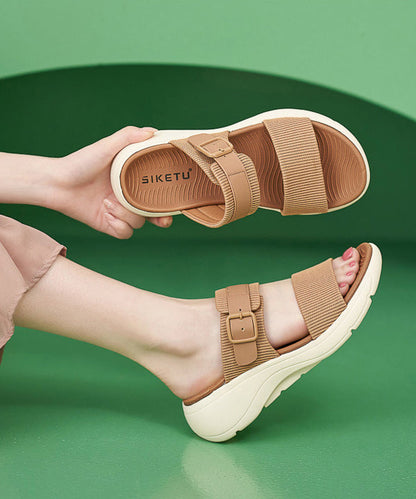 Kvinders Kile Flip Flops Peep Toe 0