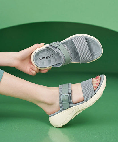 Kvinders Kile Sandaler Peep Toe Moderne Design 0