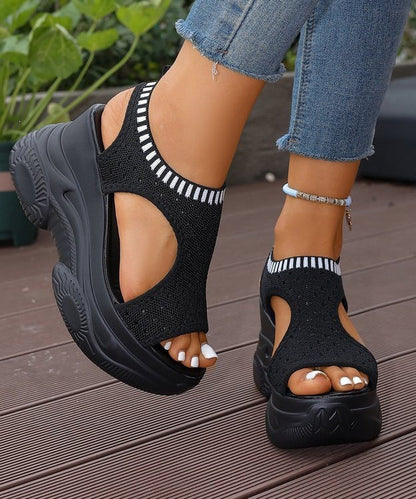 Kvinders Kilesandaler Peep Toe 1