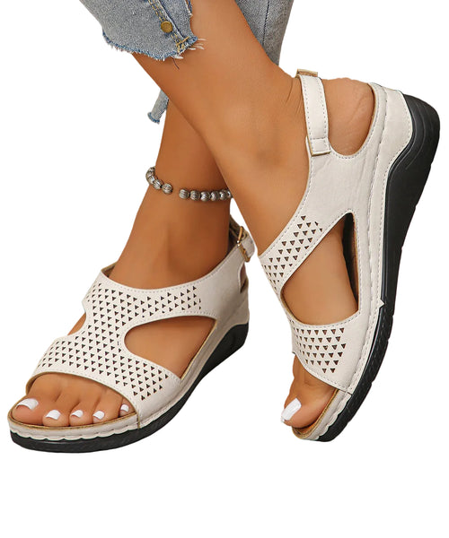Kvinders Kilesandaler Peep Toe 3