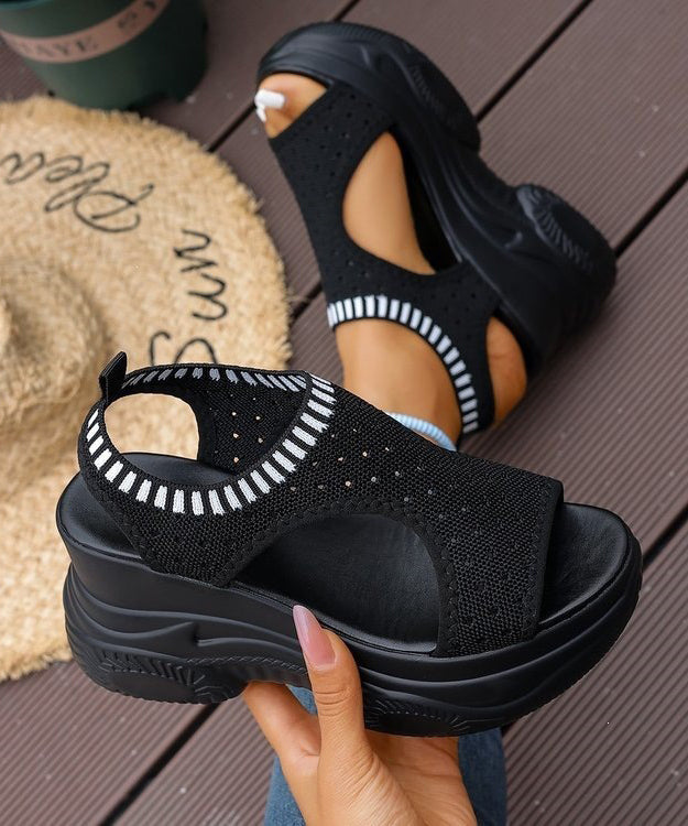 Kvinders Kilesandaler Peep Toe 3