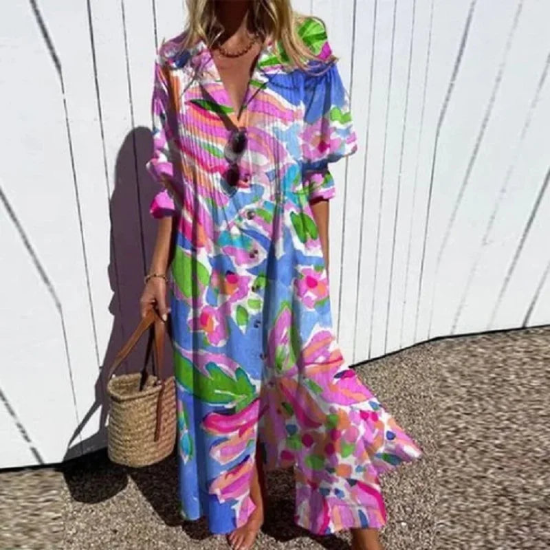 Kvinders Kjole Boho-Chic Stil 2