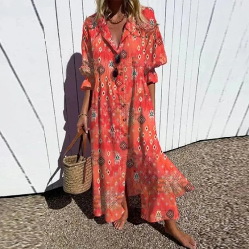Kvinders Kjole Boho-Chic Stil 3