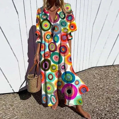 Kvinders Kjole Boho-Chic Stil 5