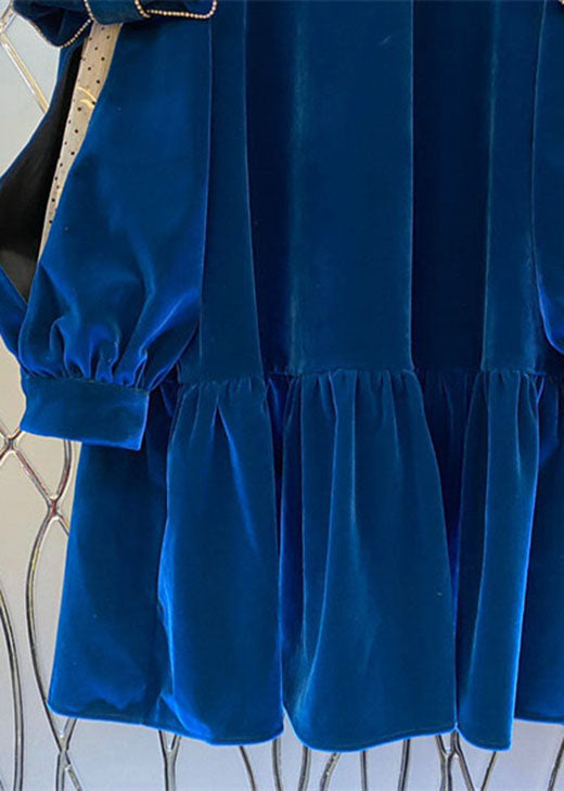 Kvinders Kjole Med Tulle Patchwork Løs Pasform 3