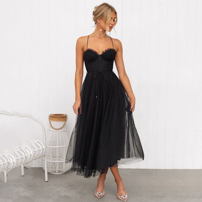 Kvinders Kjole med Elegant Silhuet 4