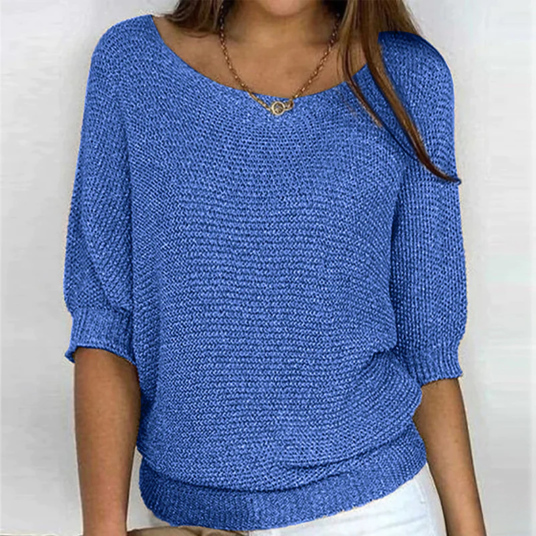 Kvinders Klassisk Sweater Tidløs Stil 2