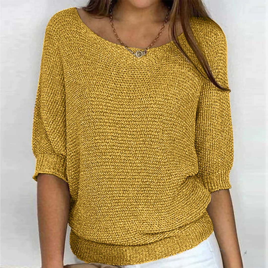 Kvinders Klassisk Sweater Tidløs Stil 6