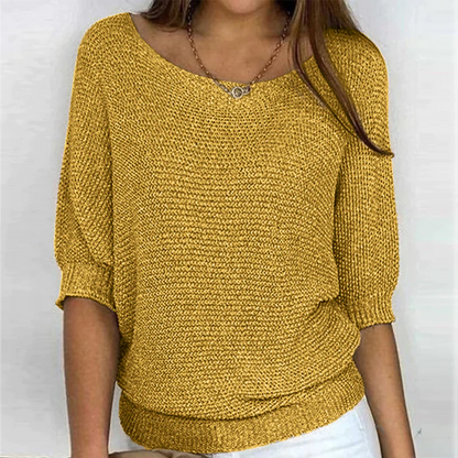 Kvinders Klassisk Sweater Tidløs Stil 6