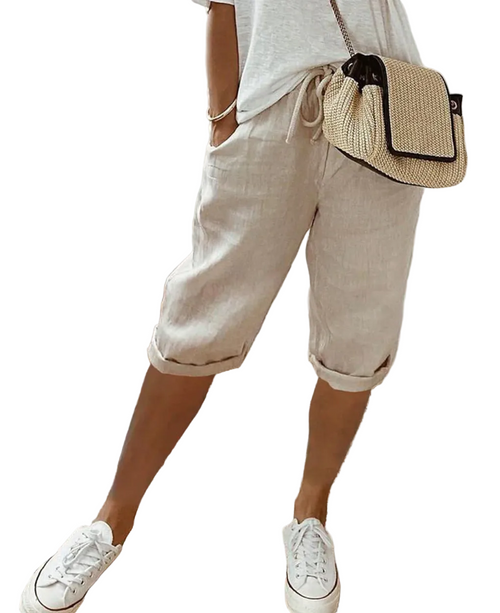 Kvinders Knælange Shorts Casual 0