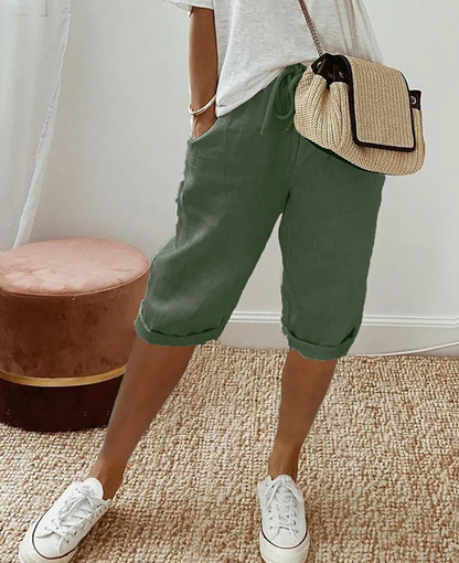 Kvinders Knælange Shorts Casual 1