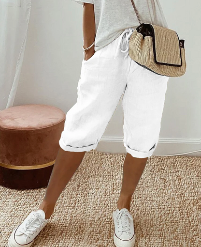 Kvinders Knælange Shorts Casual 3