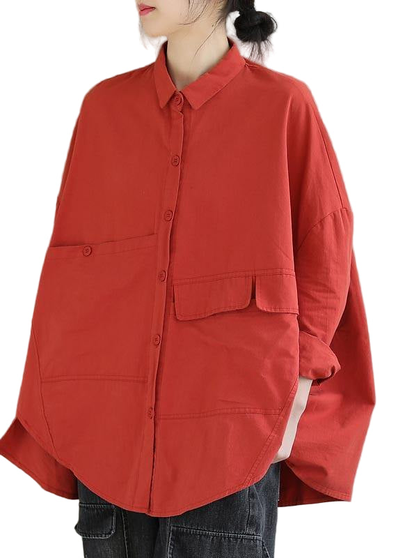 Kvinders Kort Bluse Asymmetrisk 0
