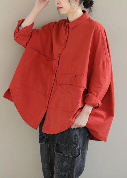 Kvinders Kort Bluse Asymmetrisk 2