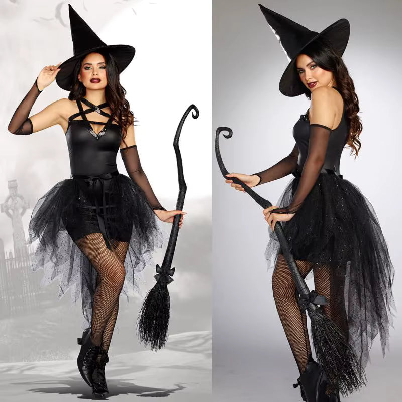 Kvinders Kostume Gothic Tutu Playsuit til Karneval og Halloween 1