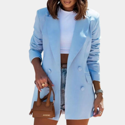 Kvinders Lang Blazer Chic 1