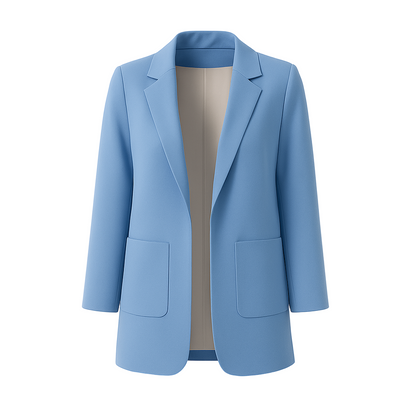 Kvinders Lang Blazer til Efteråret 0