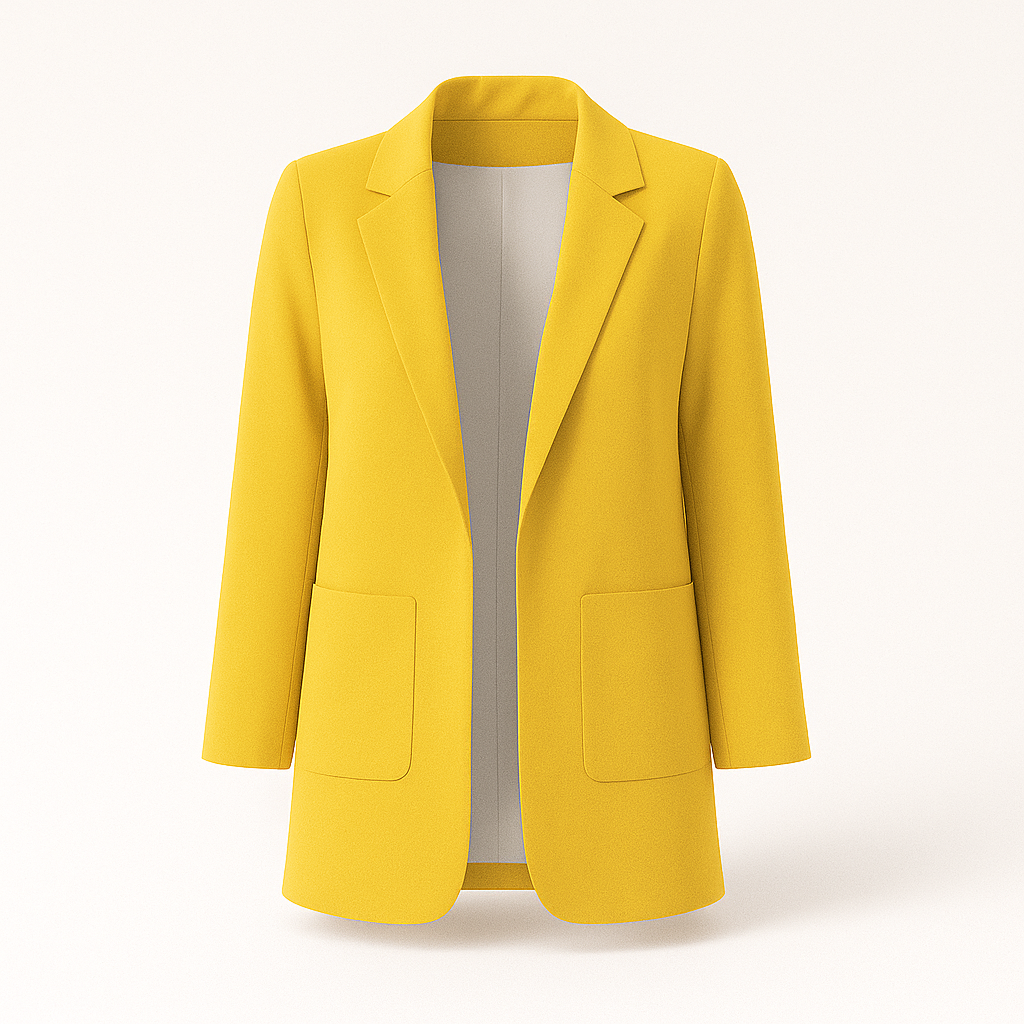Kvinders Lang Blazer til Efteråret 1