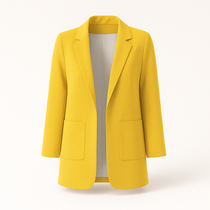 Kvinders Lang Blazer til Efteråret 1