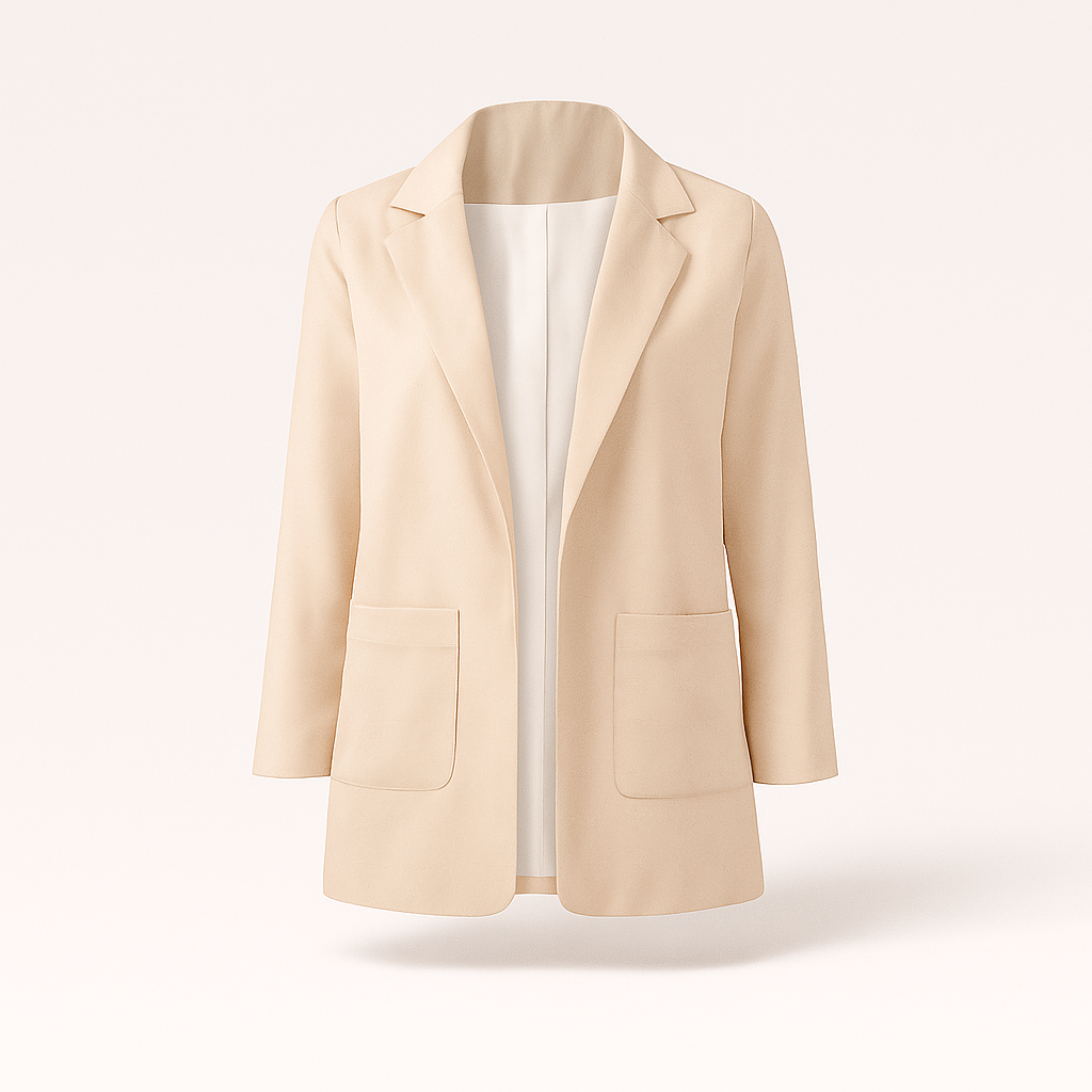 Kvinders Lang Blazer til Efteråret 2