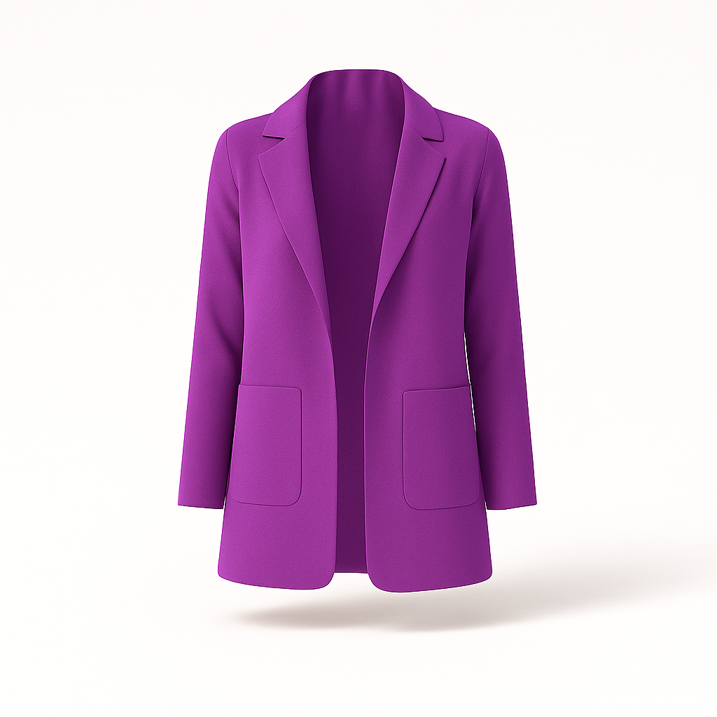 Kvinders Lang Blazer til Efteråret 8