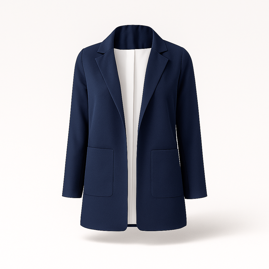 Kvinders Lang Blazer til Efteråret 9