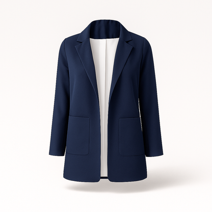 Kvinders Lang Blazer til Efteråret 9