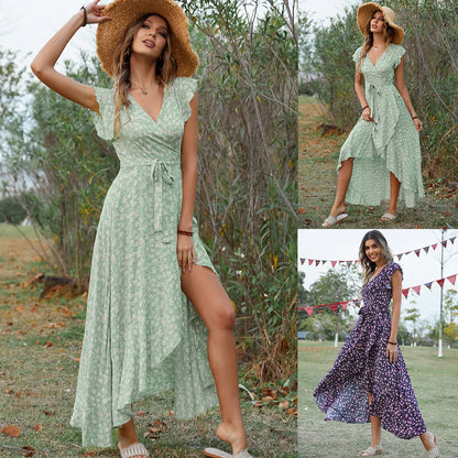 Kvinders Lang Kjole Bohemian Stil 5