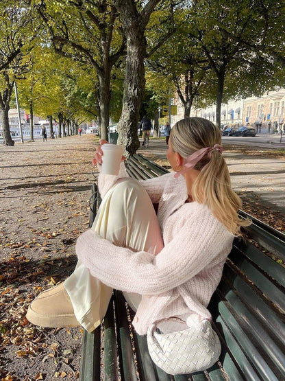 Kvinders Langærmet Cardigan Casual Stil 4
