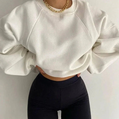 Kvinders Langærmet Sweater Løs Stil 2