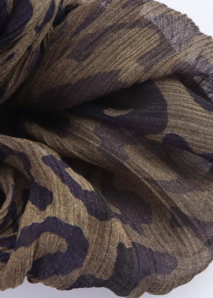 Kvinders Lanternebukser med Leopardprint 2