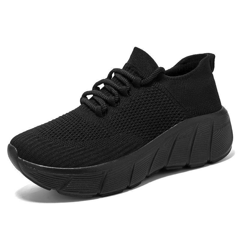 Kvinders Lette Sneakers med Elastisk Snøresystem 0