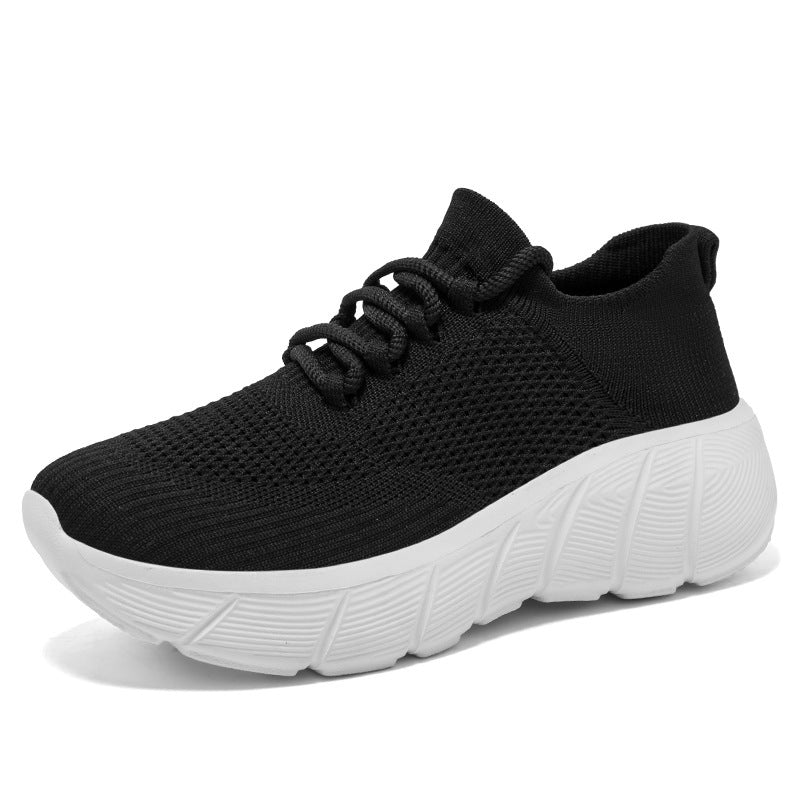 Kvinders Lette Sneakers med Elastisk Snøresystem 7