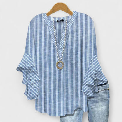Kvinders Letvægts Bluse med Feminin Charme 2